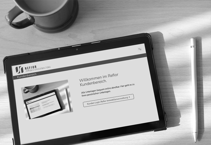 Refior Kundenbereich Login